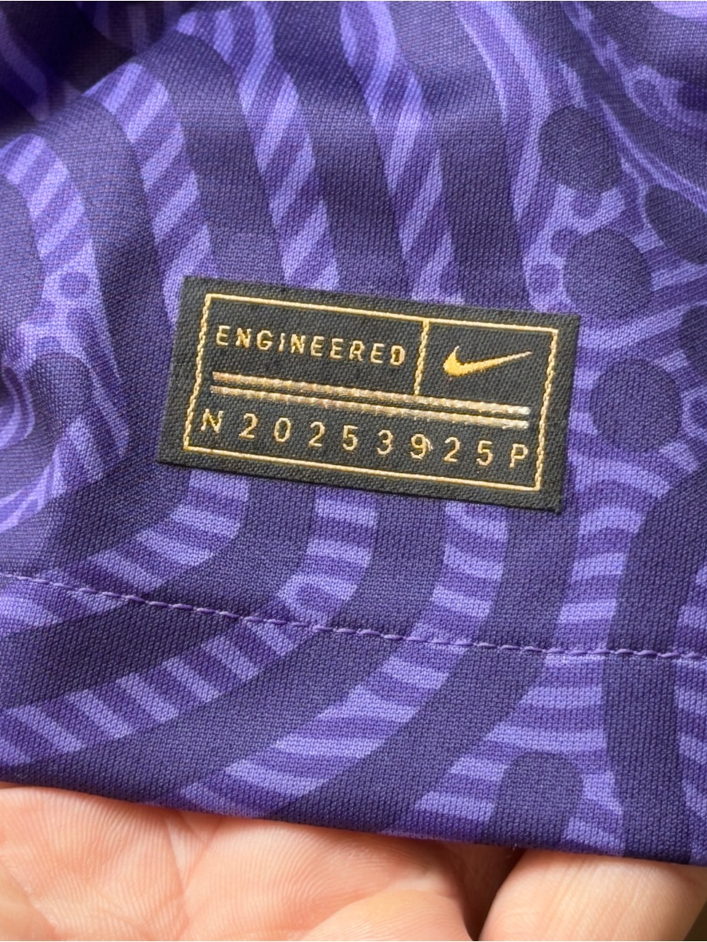 Nike purple goalkeeper jersey Size XL Hong Kong - Picture 4 of 6